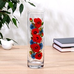 Ваза FLORA "Весенний букет" 7,5х26,5 см No Brand