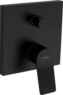Смеситель Hansgrohe Vivenis для ванны с душем, матовый черный (75415670)