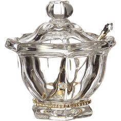 MUZA БАНКА ДЛЯ МЕДА С ЛОЖКОЙ 250 МЛ. 12.5*14 СМ. КОЛЛЕКЦИЯ "МУЗА" (КОР=8ШТ.)