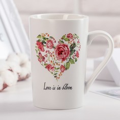 Кружка Доляна «Цветение любви», 380 мл No Brand