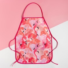 Фартук детский Этель «Фламинго», 49 х 39 см No Brand