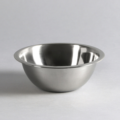 Миска, 1 л, d=18 см, толщина 0,8 мм No Brand
