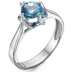 Кольцо из серебра с фианитом р. 19 Империал К1263/Ag-617/2 Imperial