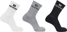 Комплект носков Salomon Socks Everyday Crew 3-Pack 39-41 серый