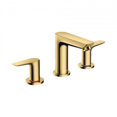 Смеситель для раковины Hansgrohe Talis E золотой 71733990