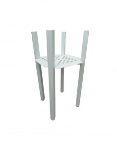 Подставка под цветы 50 см (белая) Aaa Design