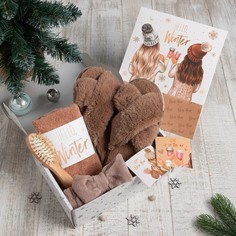 Набор подарочный Этель «Новый год: Hello winter» полотенце 30х60 см и аксессуары No Brand