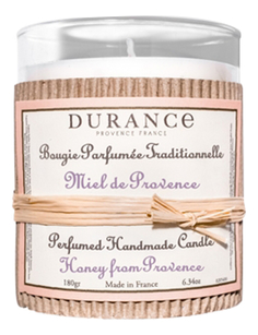 Ароматическая свеча Durance Honey From Provence 180г (мед из прованса)