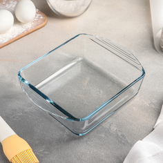 Форма для запекания Borcam, 1,04 л, 21×16,5 см, без крышки No Brand