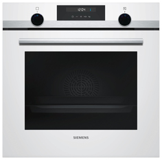Встраиваемый электрический духовой шкаф Siemens HB537GBW0R White/Silver