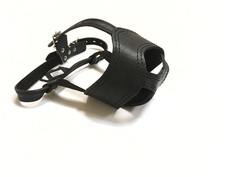 Намордник ZooMaster кожаный №8, объем 43 см, длина 7 см