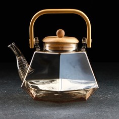 Чайник заварочный «Октогон», 1,5 л, цвет золотой No Brand