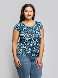 Футболка женская Magic Lady cl2020_c63 бирюзовая 60 RU