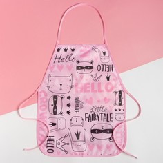 Фартук детский Этель "Crown", 49 х 39 см No Brand