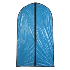 Чехол для одежды Доляна, 60×102 см, PE, цвет синий прозрачный No Brand