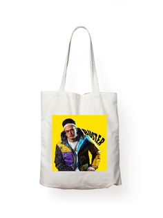 Шоппер унисекс СувенирShop Бустер/Freak 5, белый