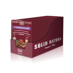 Влажный корм для кошек Solid Natura Premium, для стерилизованных, ягненок 14 шт по 85г