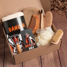 Набор подарочный Этель Danger boy полотенце 50х90 см и аксс (8 предм) No Brand