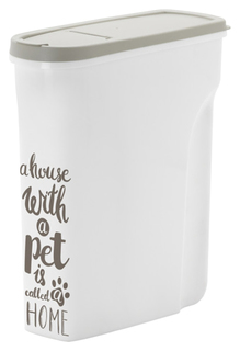 Контейнер для корма Moderna Pet Wisdom XS, серый, 5 л