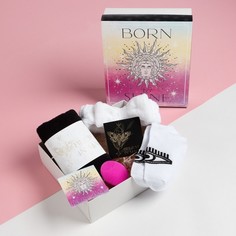 Набор подарочный Этель Born to shine полотенце и аксс (4 предмета) No Brand