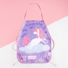 Фартук детский Этель "Magic time", 49 х 39 см, 100% полиэстер No Brand