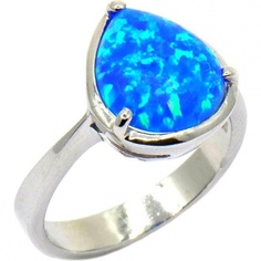 Кольцо из серебра с опалом р. 17,5 Silver Wings 210018c-32-197