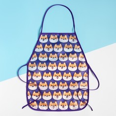 Фартук детский Этель "Веселые собачки", 49 х 39 см No Brand