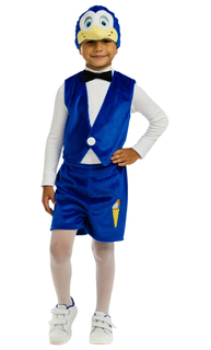 Карнавальный костюм для мальчиков 4-7 лет Карнавалия Пингвинчик