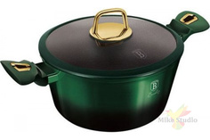 Кастрюля с крышкой 20см Emerald Collection Metallic Line Berlinger Haus