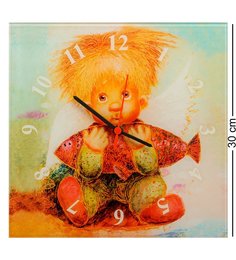 Часы настенные Ангел и рыбка Artangels