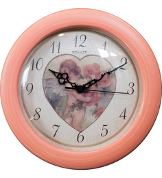 Часы настенные Амур с розами Салют