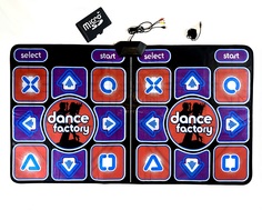 Танцевальный коврик DEX проводной, игры, музыка, аэробика, русское меню 33030011