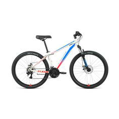 Велосипед 26" Forward Flash 26 2.2 D Белый Голубой 2022 г 17" RBK22FW26680