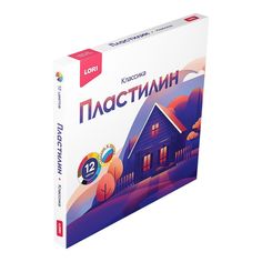 Набор для творчества LORI Пластилин Классика 12 цветов по 20 гр без европодвеса