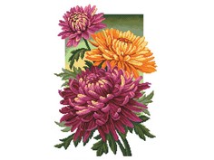 Набор для вышивания Матренин Посад Песня хризантемы