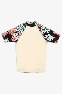 Рашгард С Короткими Рукавами Billabong Flower