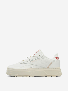 Кеды женские Reebok Club C Double Geo, Бежевый, размер 37.5