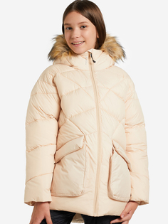 Куртка утепленная для девочек Northland, Бежевый, размер 158
