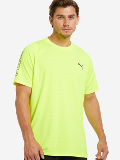 Футболка мужская PUMA Power Thermo R+, Желтый, размер 44-46