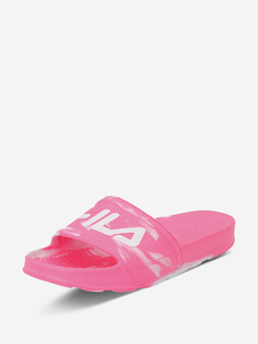 Шлепанцы женские FILA Sleek Slide Marble, Розовый, размер 41