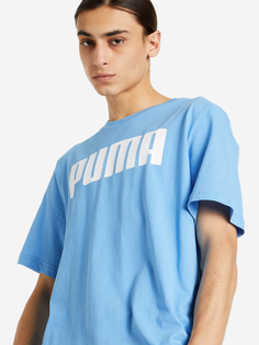 Футболка мужская PUMA, Голубой, размер 42-44