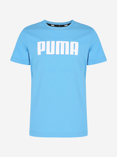 Футболка для мальчиков PUMA Ess, Голубой, размер 153-164