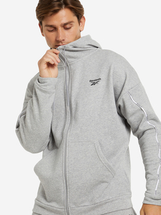 Толстовка мужская Reebok Workout Ready, Серый, размер 50