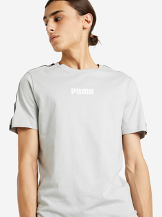 Футболка мужская PUMA, Серый, размер 50-52