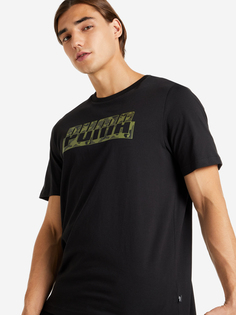 Футболка мужская PUMA Core Camo Graphic, Черный, размер 44-46