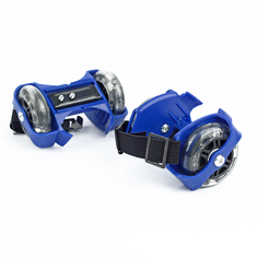 Роликовые коньки на пятку TZHF Small whirlwind pulley синие Baziator