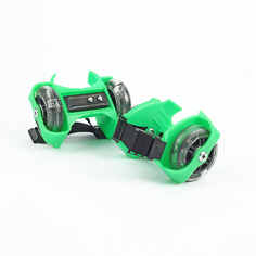 Роликовые коньки на пятку TZHF Small whirlwind pulley зеленые Baziator