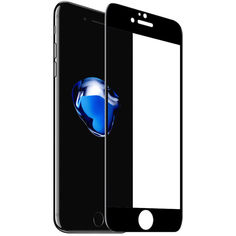 Защитное стекло BoraSCO Full Glue iPhone 7 Plus/8 Plus черн. рамка No Brand
