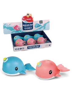Игрушка для ванны заводная Кит, в ассорт