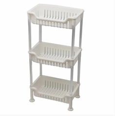 Пластиковая 3-х ярусная полка для кухни Plastic rack 3 Layer Ripoma